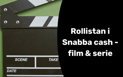 Rollistan i Snabba cash – alla skådespelare