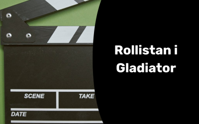 Rollistan i Gladiator – alla skådespelare