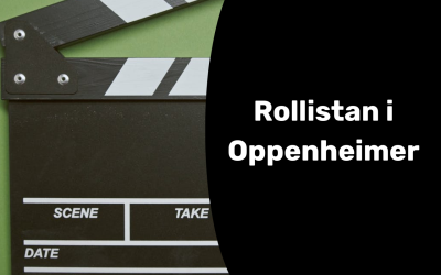 Rollistan i Oppenheimer – alla skådespelare