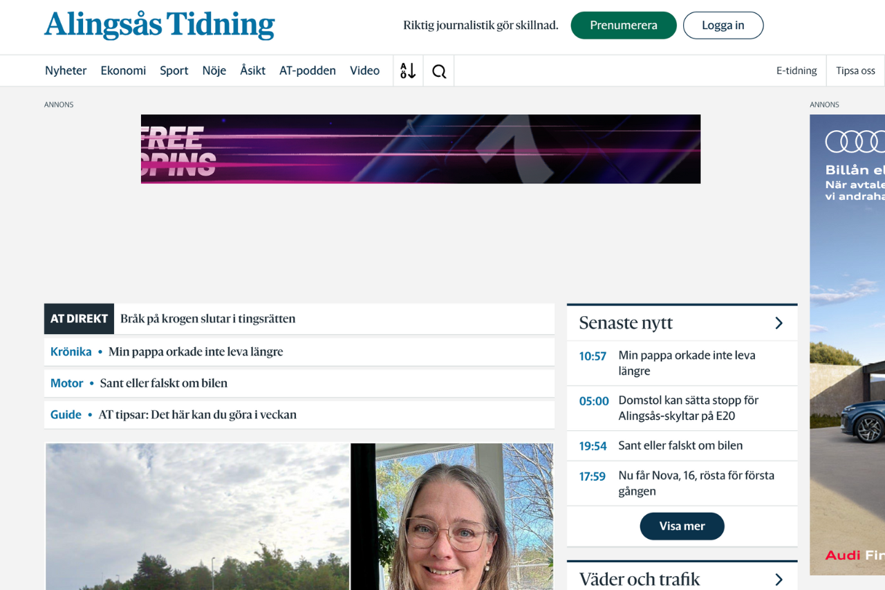 Alingsås tidning