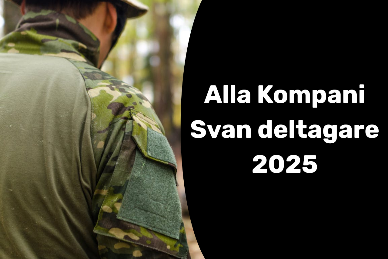 kompani svan deltagare 2025