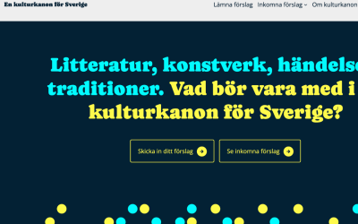 Kulturkanonen – vad är det?